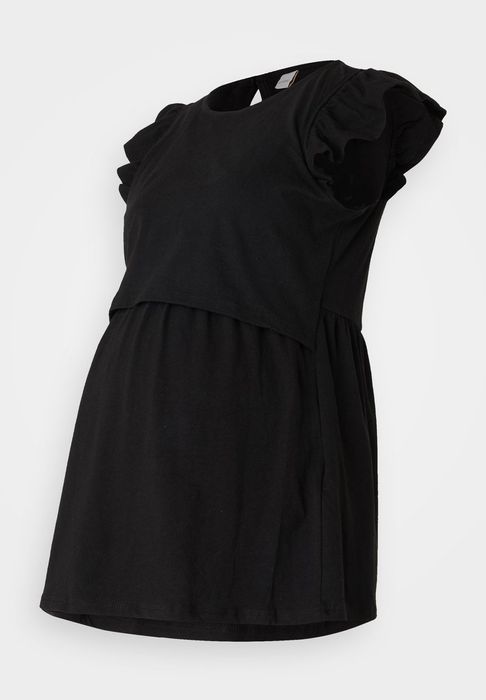 Bluzka ciążowa z falbanką Mamalicious XXL