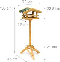 Karmnik, Domek dla ptaków ze stojakiem Relaxdays