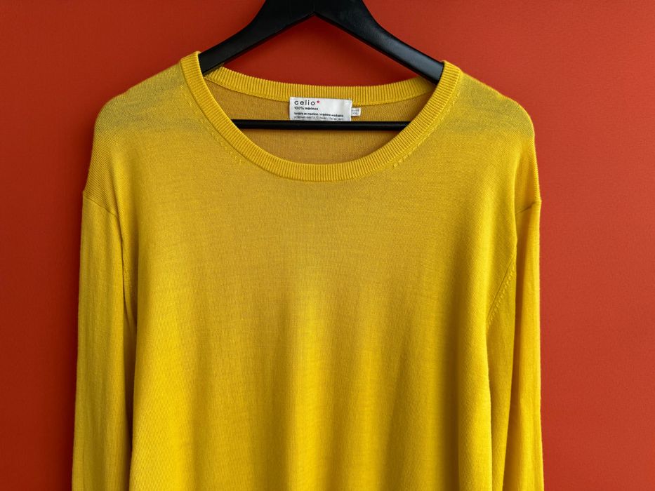 Celio Merino чоловічий шерстяний світер светр джемпер кофта розмір XXL