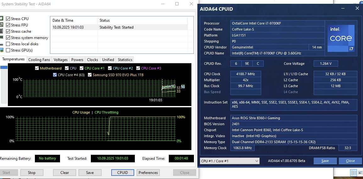 s1151v2 процесор Intel Core i7-9700KF 8ядер 4.9GHz. Trade-in