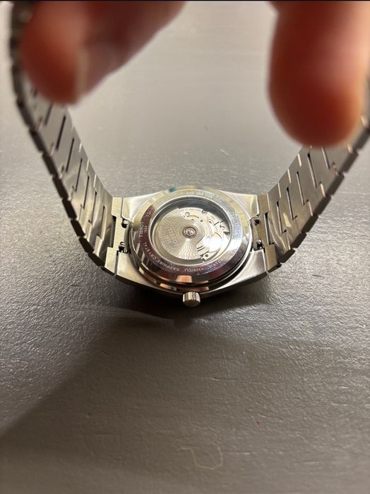 Tissot PRX Powermatic 80 40mm 04/2024 Dial Branco Bezel OURO ROSA PVD