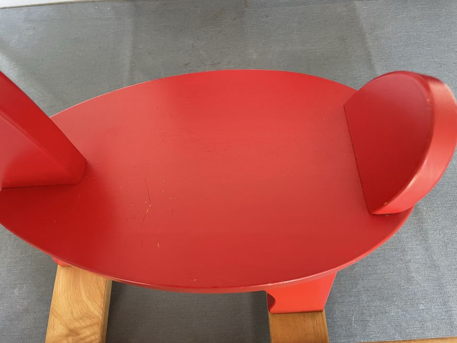 Balouço alce de madeira