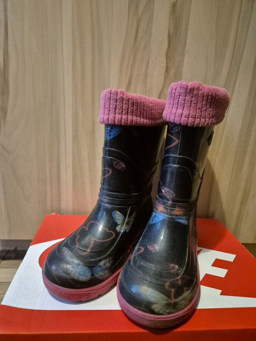 Гумачки дівчачі з утепленням