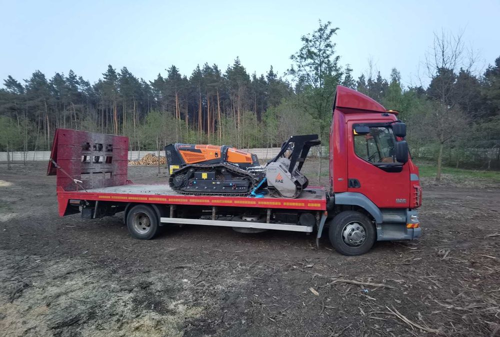 MULCZER LEŚNY oraz WGŁĘBNY wycinka drzew  Czyszczenie działki PILAR ++