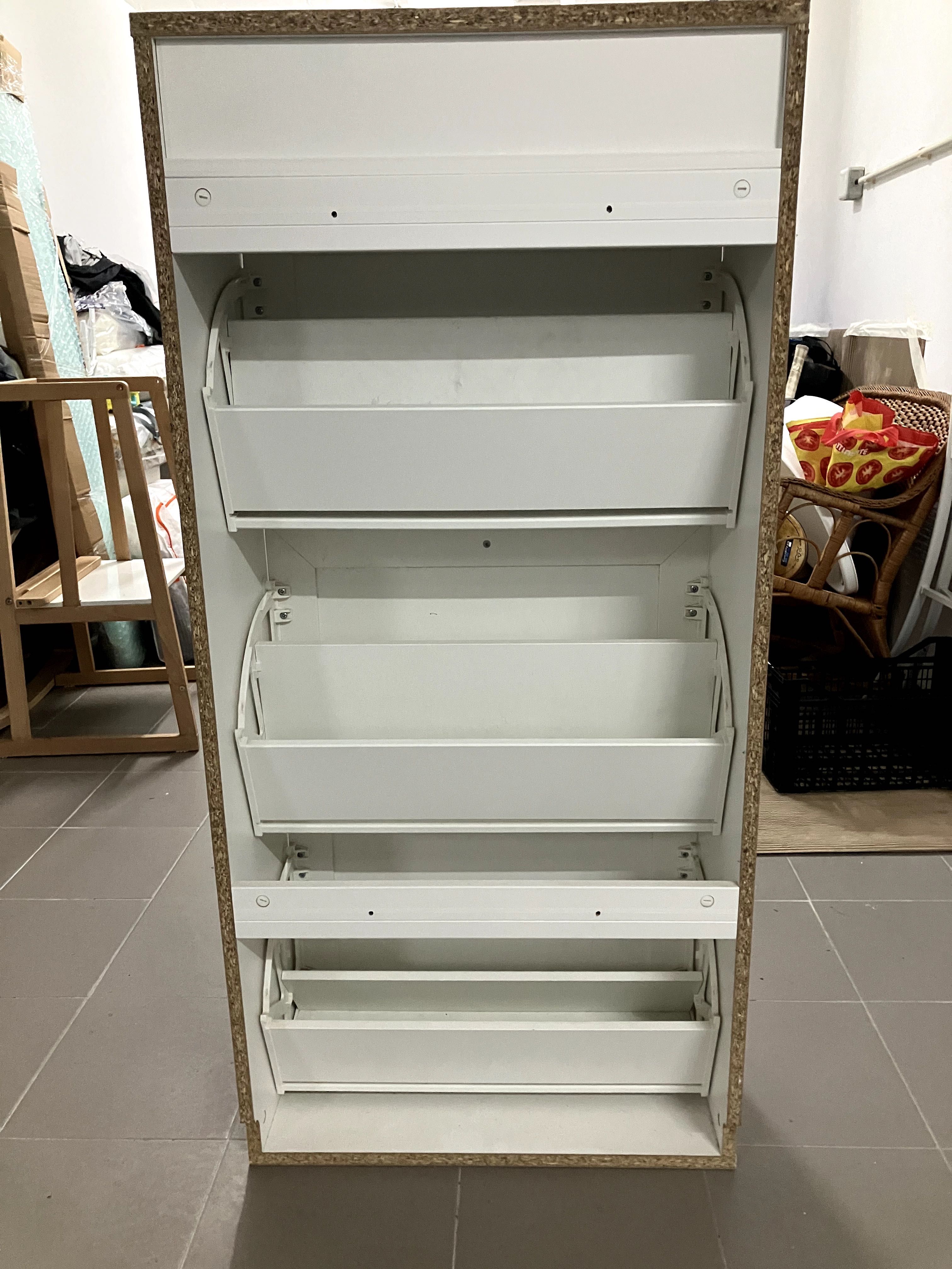 Sapateira BRUSALI IKEA branca