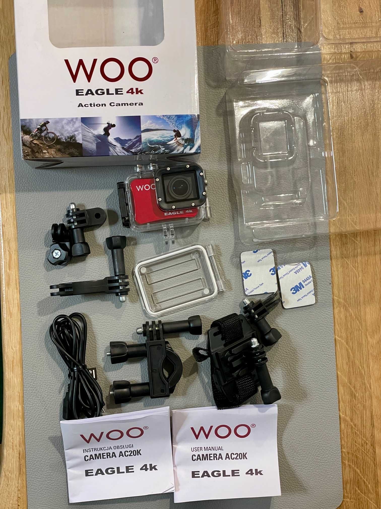 Kamera sportowa Woo Eagle 4K AC20K