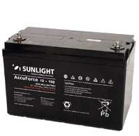 Акумулятор SUNLIGHT AF12-100, 12В 100 А*ГОД