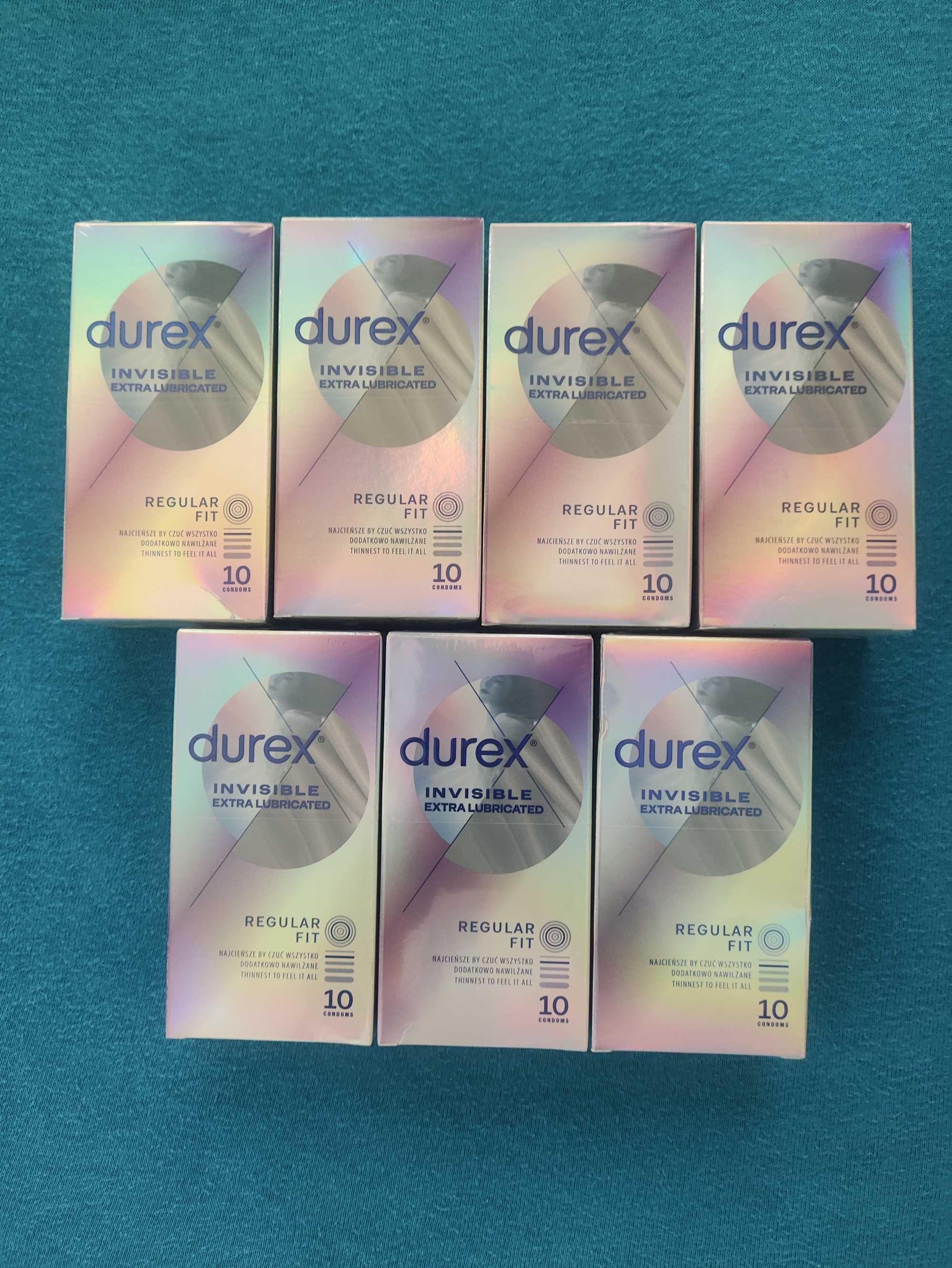 DUREX Invisible extra lubricated 7×10 szt