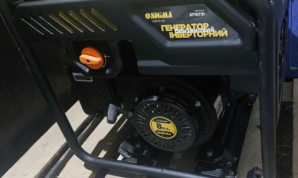 Генератор ІНВЕРТОРНИЙ Sigma 3-3,5 Квт БАК 12л