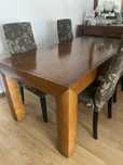 Mesa de sala jantar + 4 cadeiras