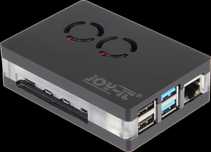 Caixa Joy-It Raspberry Rpi4 com fecho magnético ultra-rápido