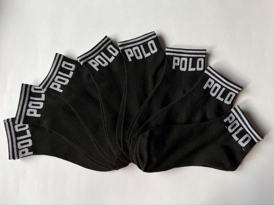 Skarpetki męskie RALPH LAUREN 8 pak