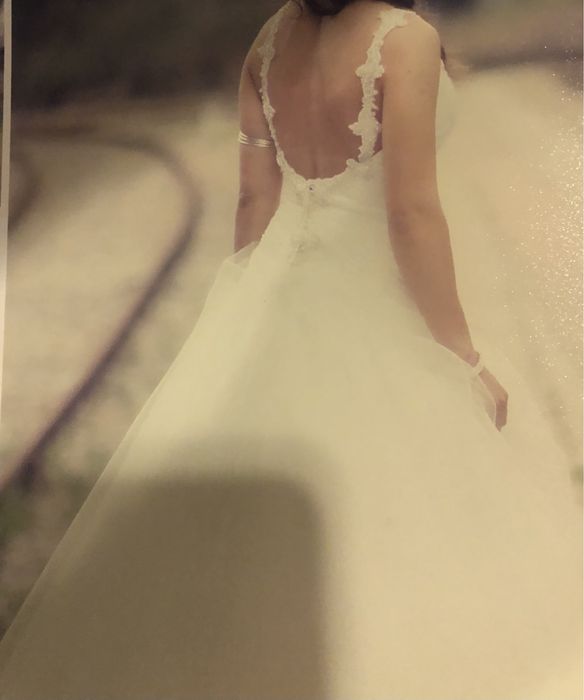 Vestido Noiva Tule publicitado pela Rita Pereira