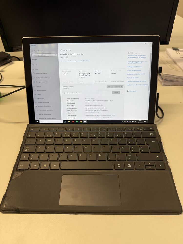 Vendo Microsoft Surface Pro 6 i5 8GB 256GB 12.3''