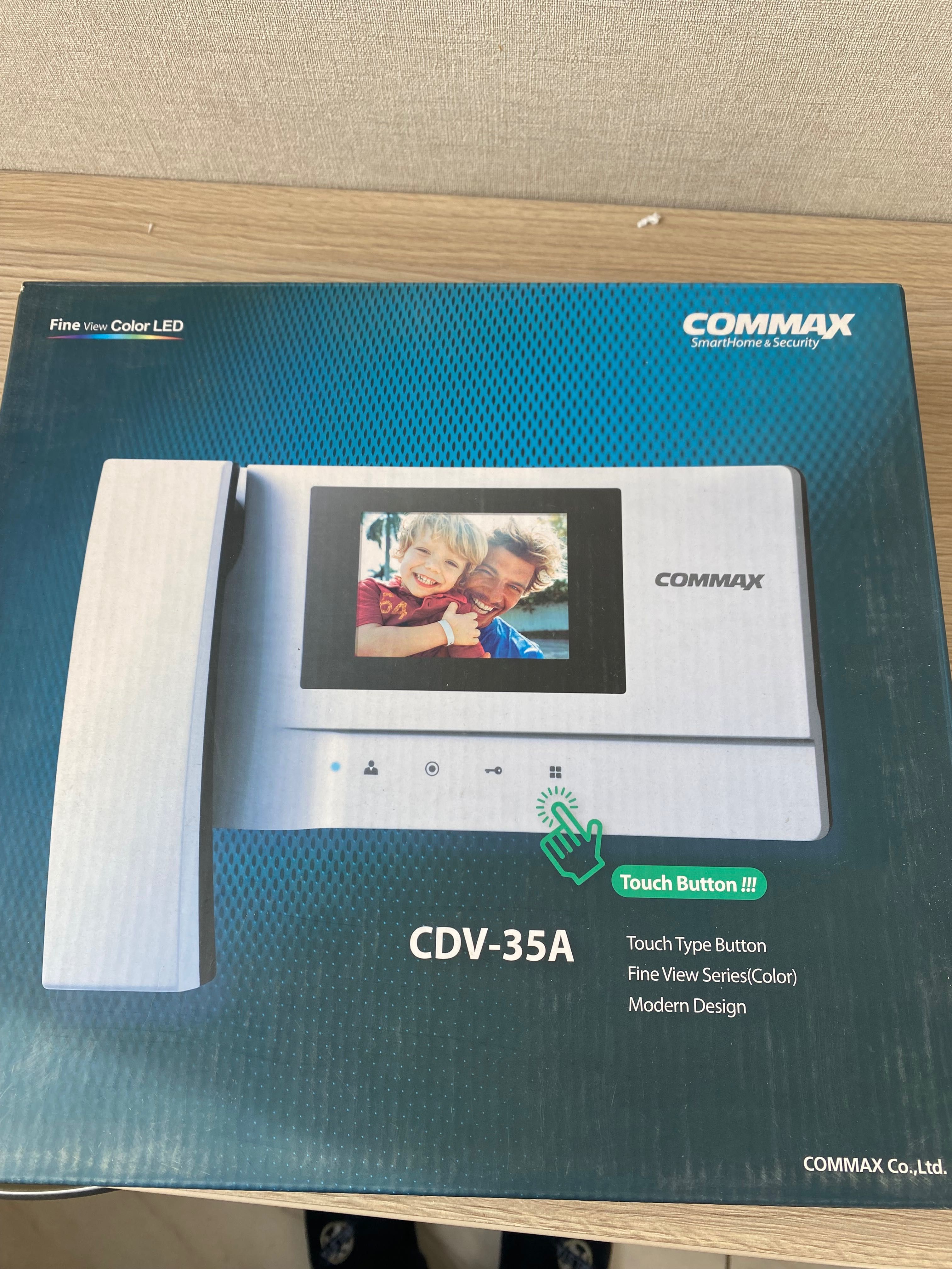 Видеодомофон COMMAX CDV-35A.Вызывная панель DVC-412c