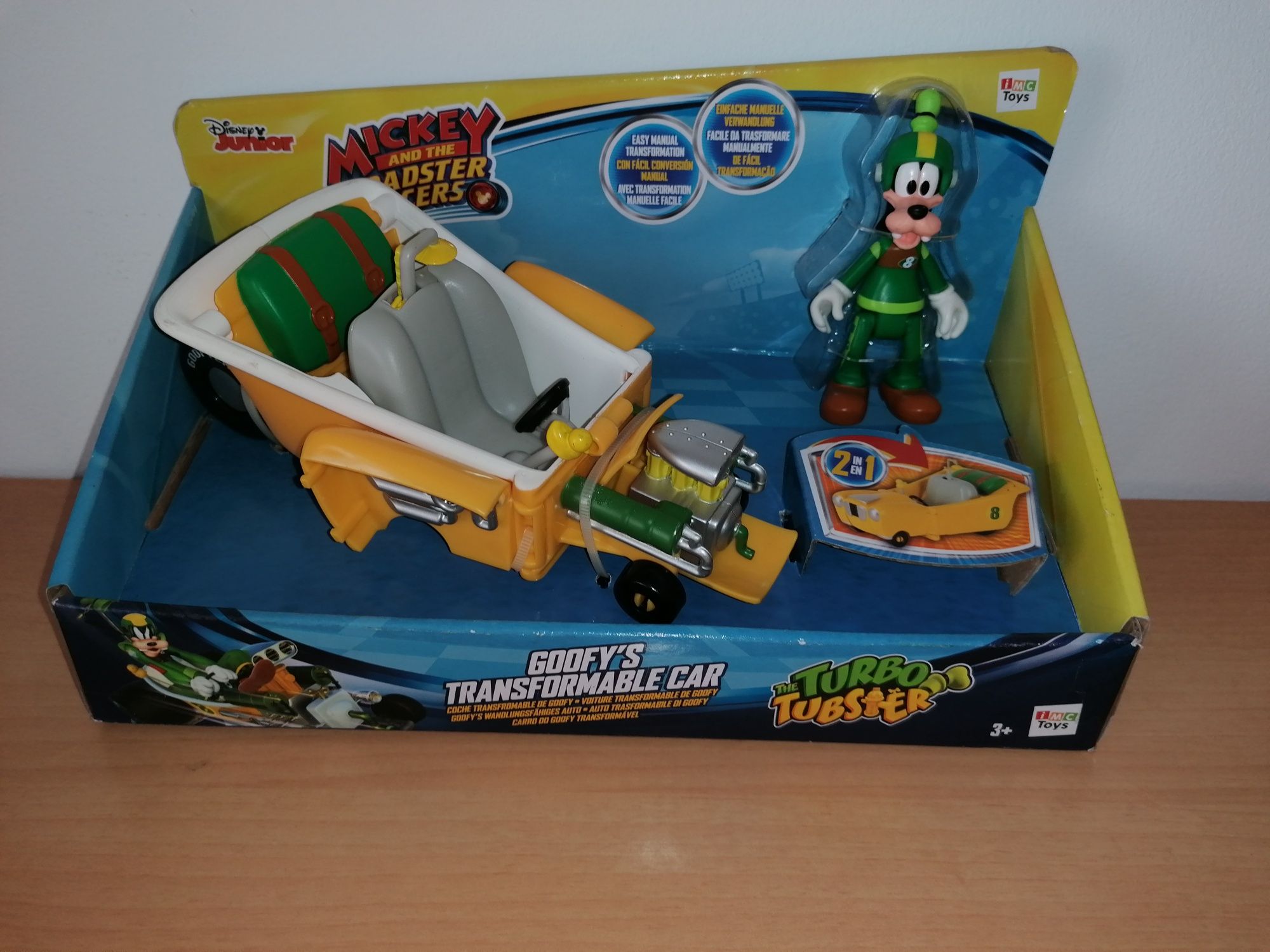 ARTIGO NOVO – Mickey Super Pilotos - Pateta Turbo Tubster 2 em 1