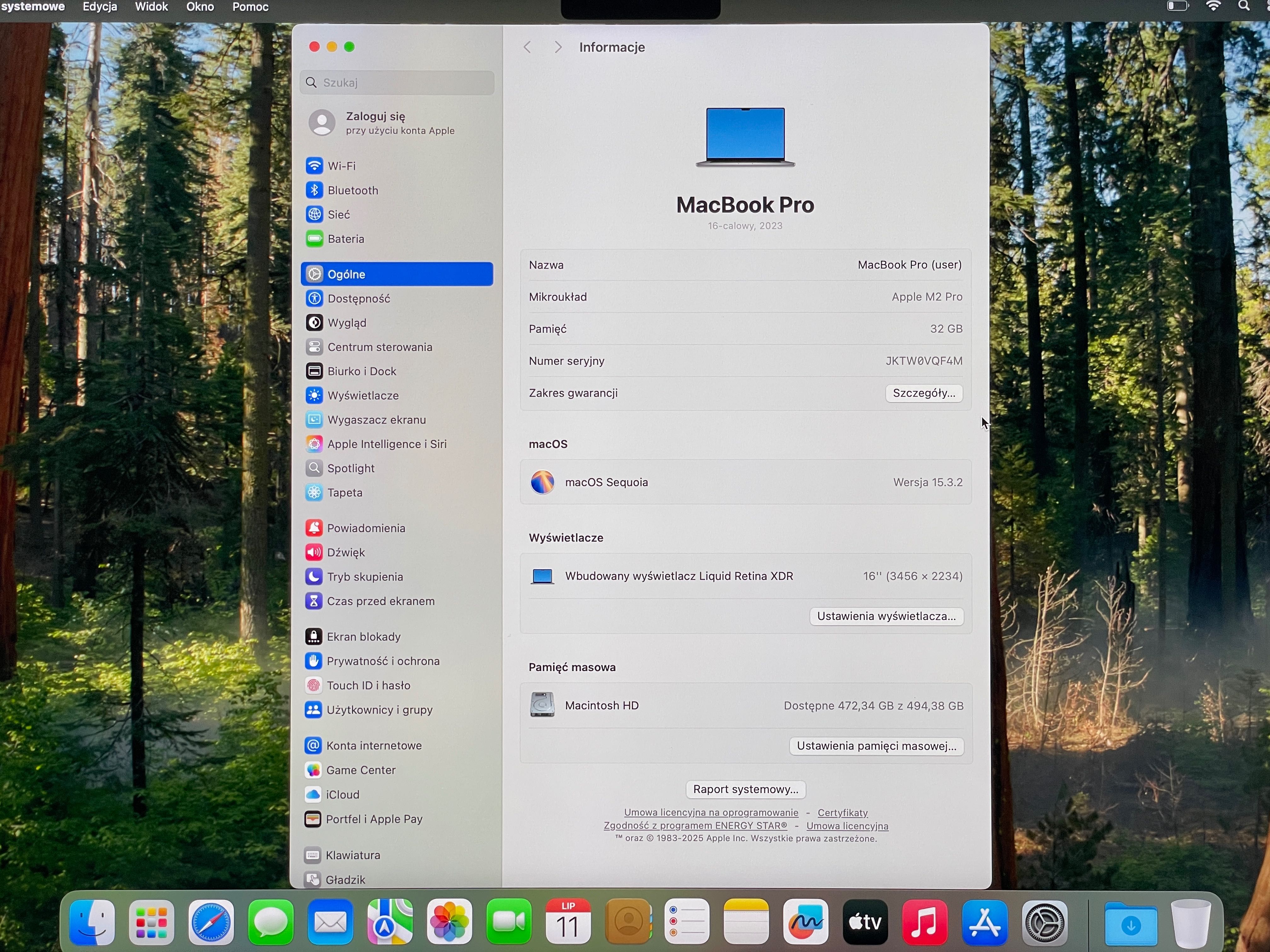 2023 MacBook Pro A2780 16" M2 PRO 32GB 512GB