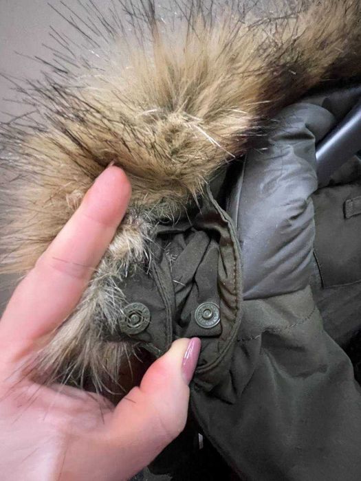 Uniqlo Ultra Warm Hybrid Down Coat мужской пуховик  парка S