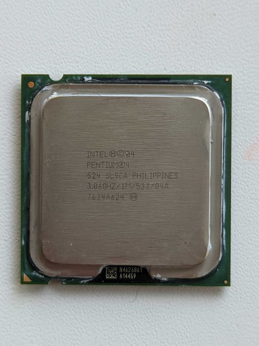 Процессор, Intel, Pentium, 4, 524, s775, 3.06GHz