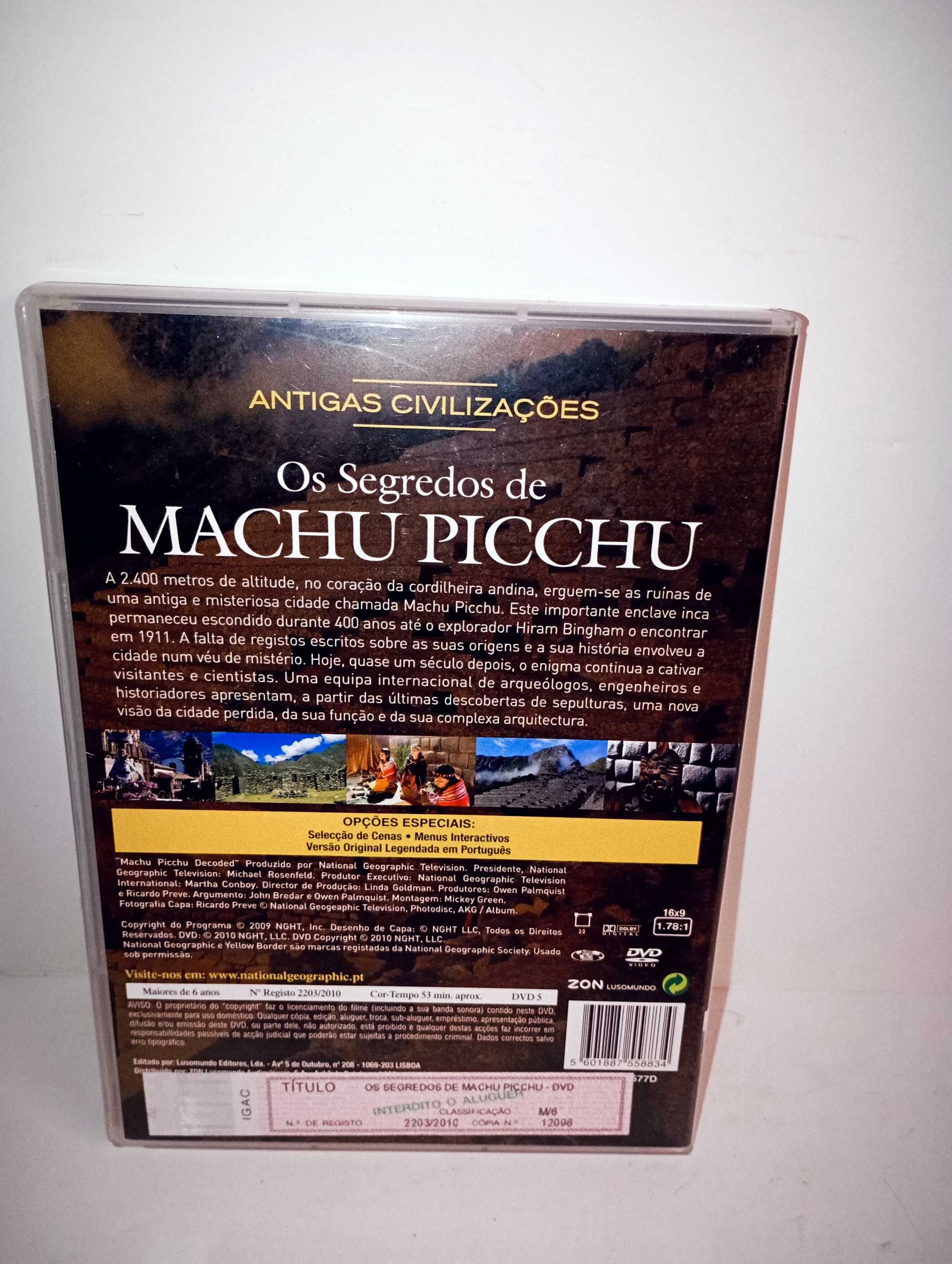 Antigas Civilizações - Os Segredos da Machu Picchu