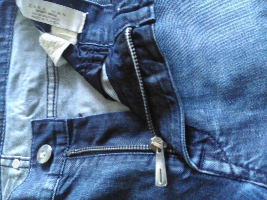 Calças Ganga de homem Tam 40 da Zara Men