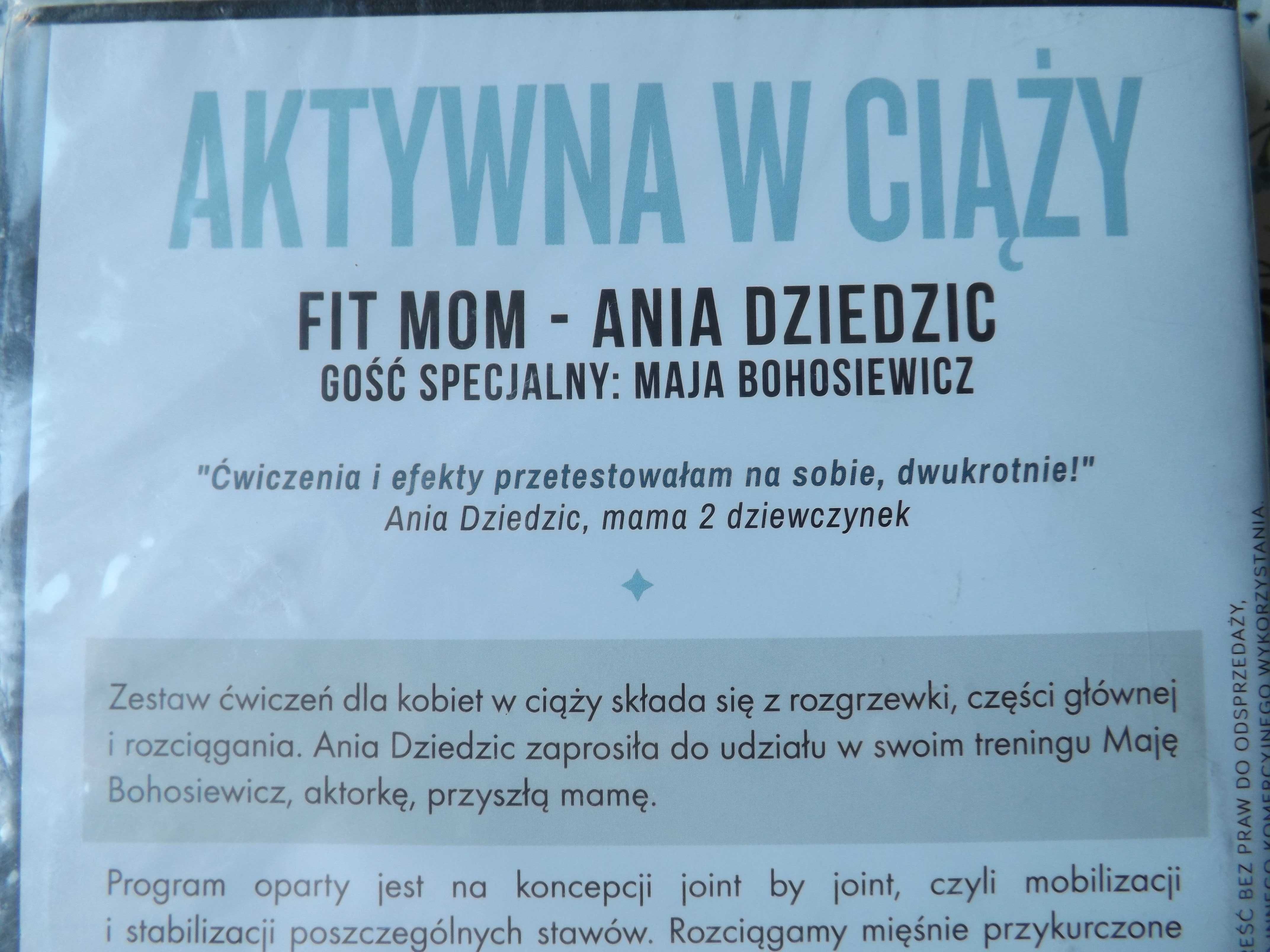 Aktywna w ciąży zestaw ćwiczeń na dvd