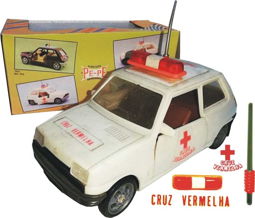 JATO - peças para restaurar o R5 da Cruz Vermelha