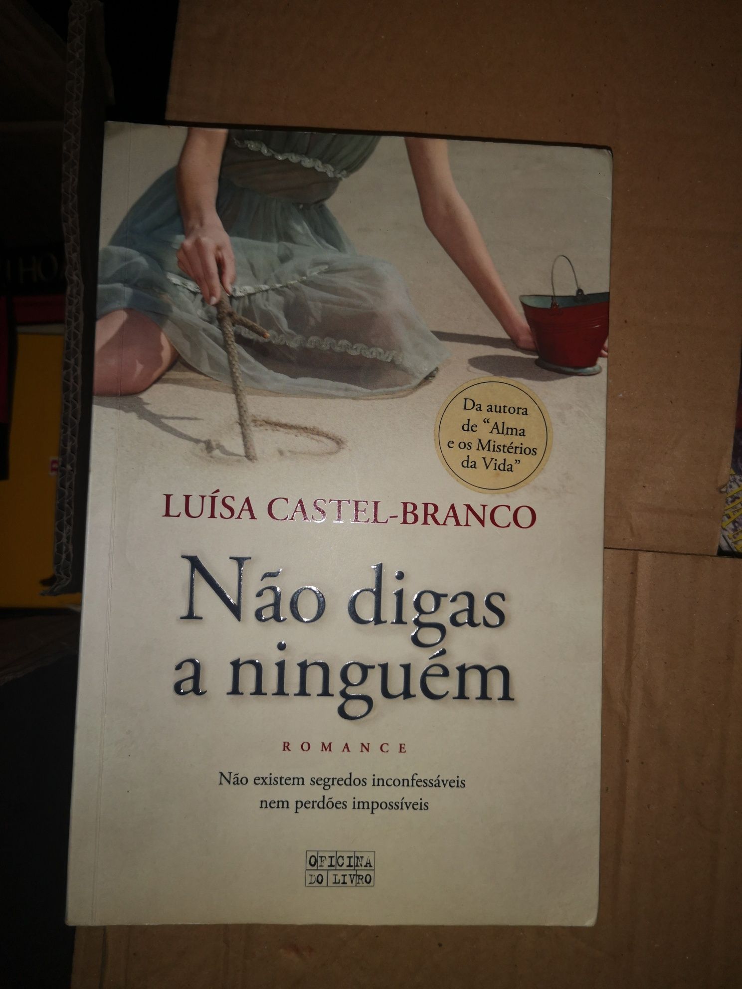 Livro de Luísa Castelo Branco " Não digas a ninguém"