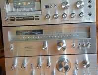 Piękny zestaw Vintage Pioneer TX 9800  SA-9500II  CT-F700 +okablowanie