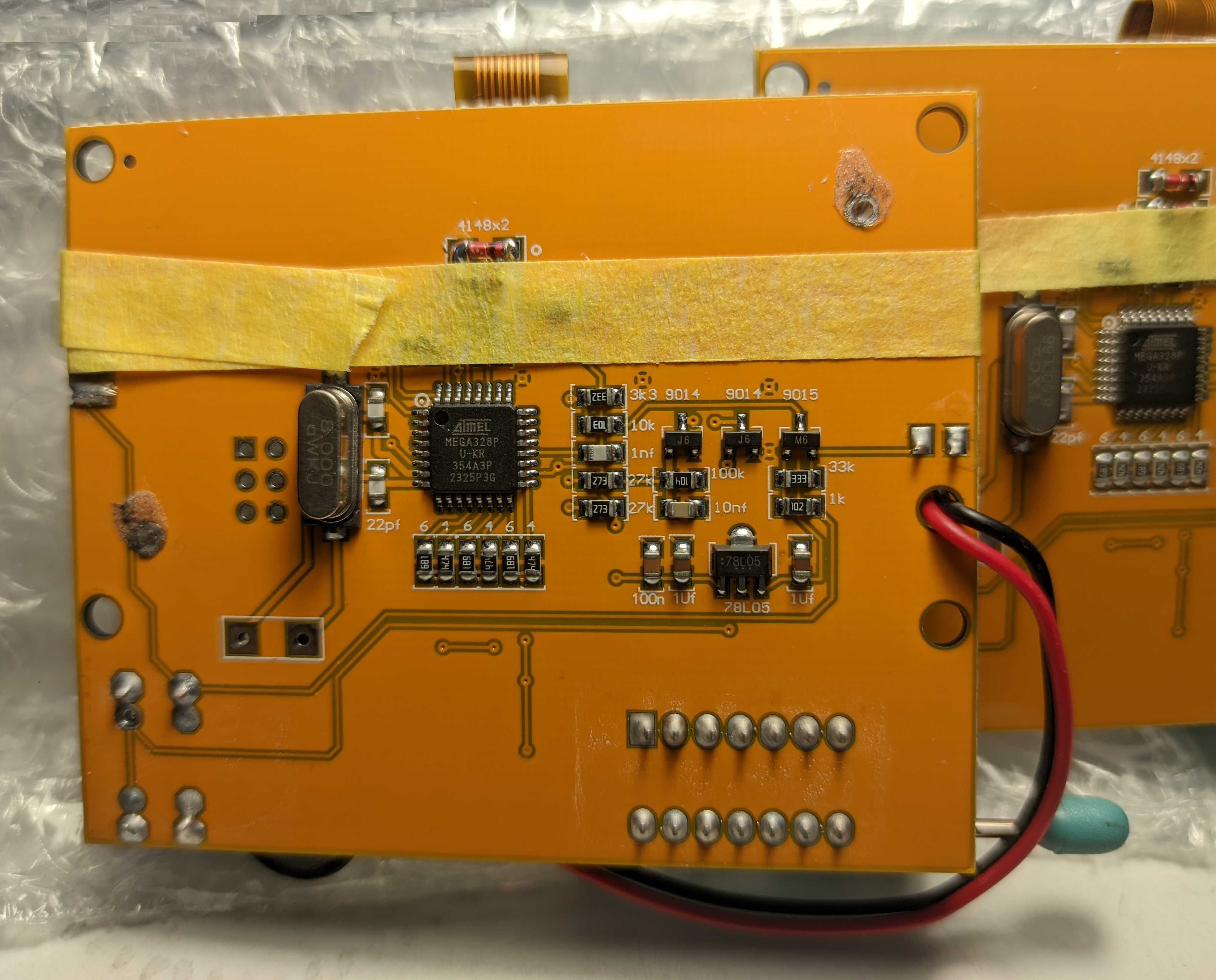 Тестер транзисторів LCR-T4 на ATMega328p