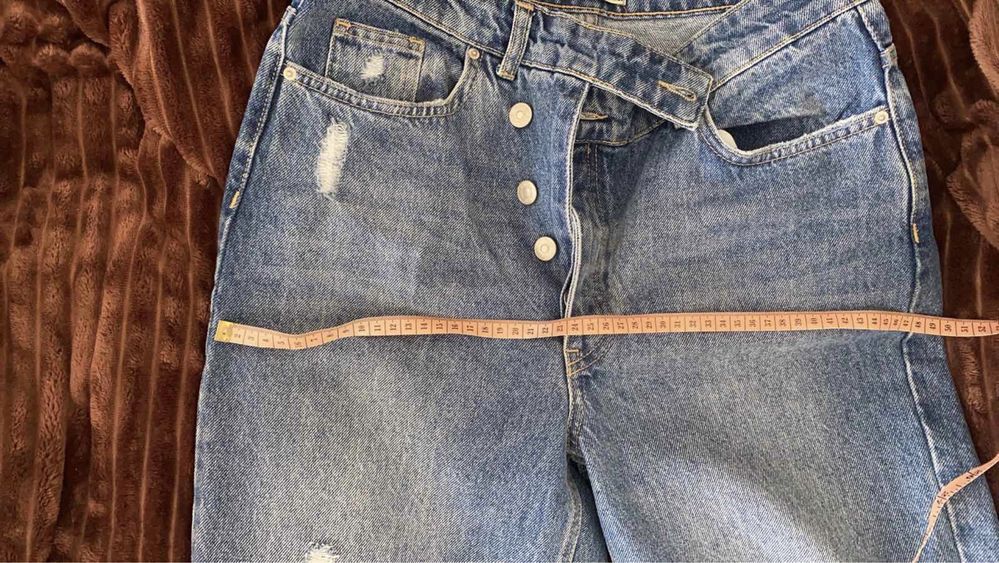 Стильные джинсы клеш, размер 38