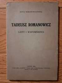 Tadeusz Romanowicz Listy i wspomnienia 1934 Lwów