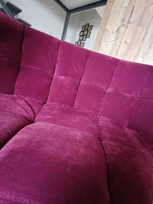 Sofá Poltrona Rosa