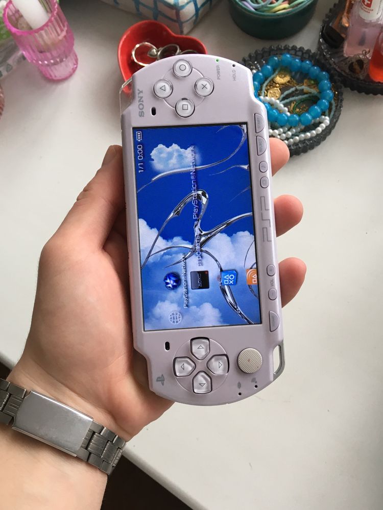 Sony psp 2000 + чехол