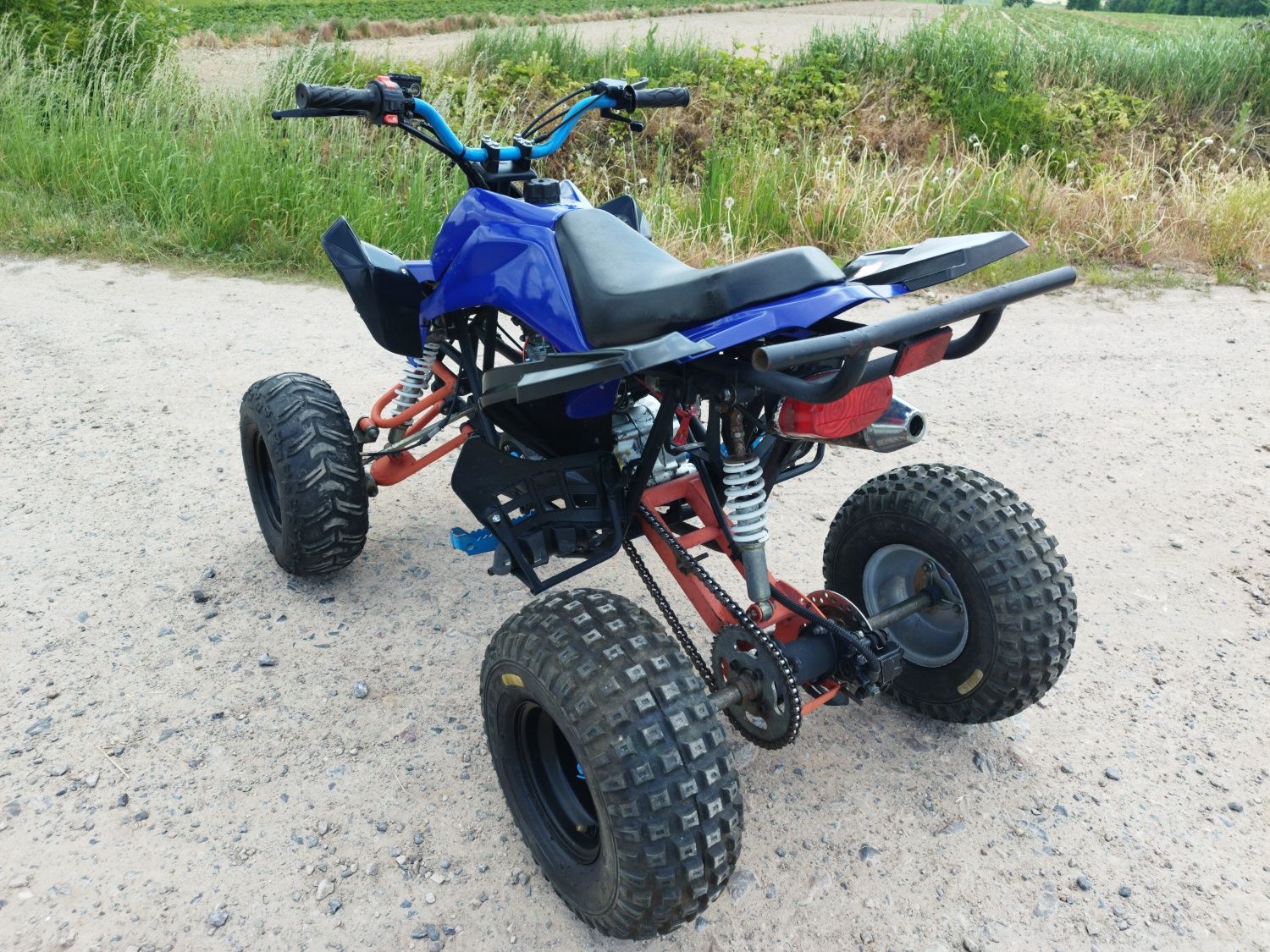 Quad 125 XXL, rozrusznik, bieg wsteczny