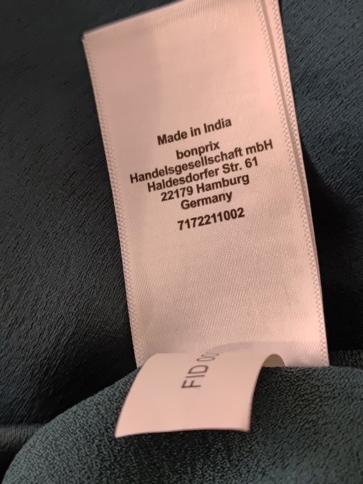 Świetna sukienka codzienna/wyjściowa fajny krój rozmiar 38