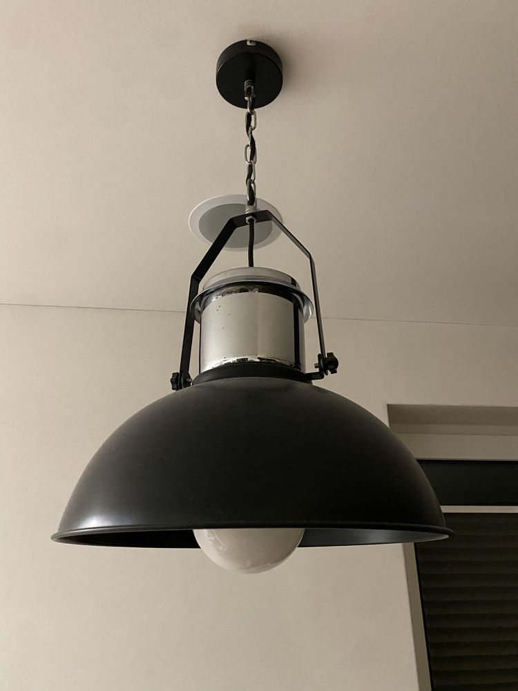 Lampa wisząca ted inspire czarna