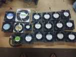 Lote de 22 Ventiladores de rede