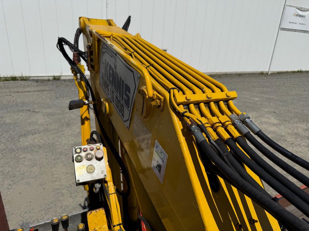 SEMI-REBOQUE 47TON C/GRUA FLORESTAL A DIESEL POUCO USO #OPORTUNIDADE#