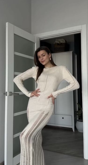 Сукня молочна | літня | пляжна сукня | плаття