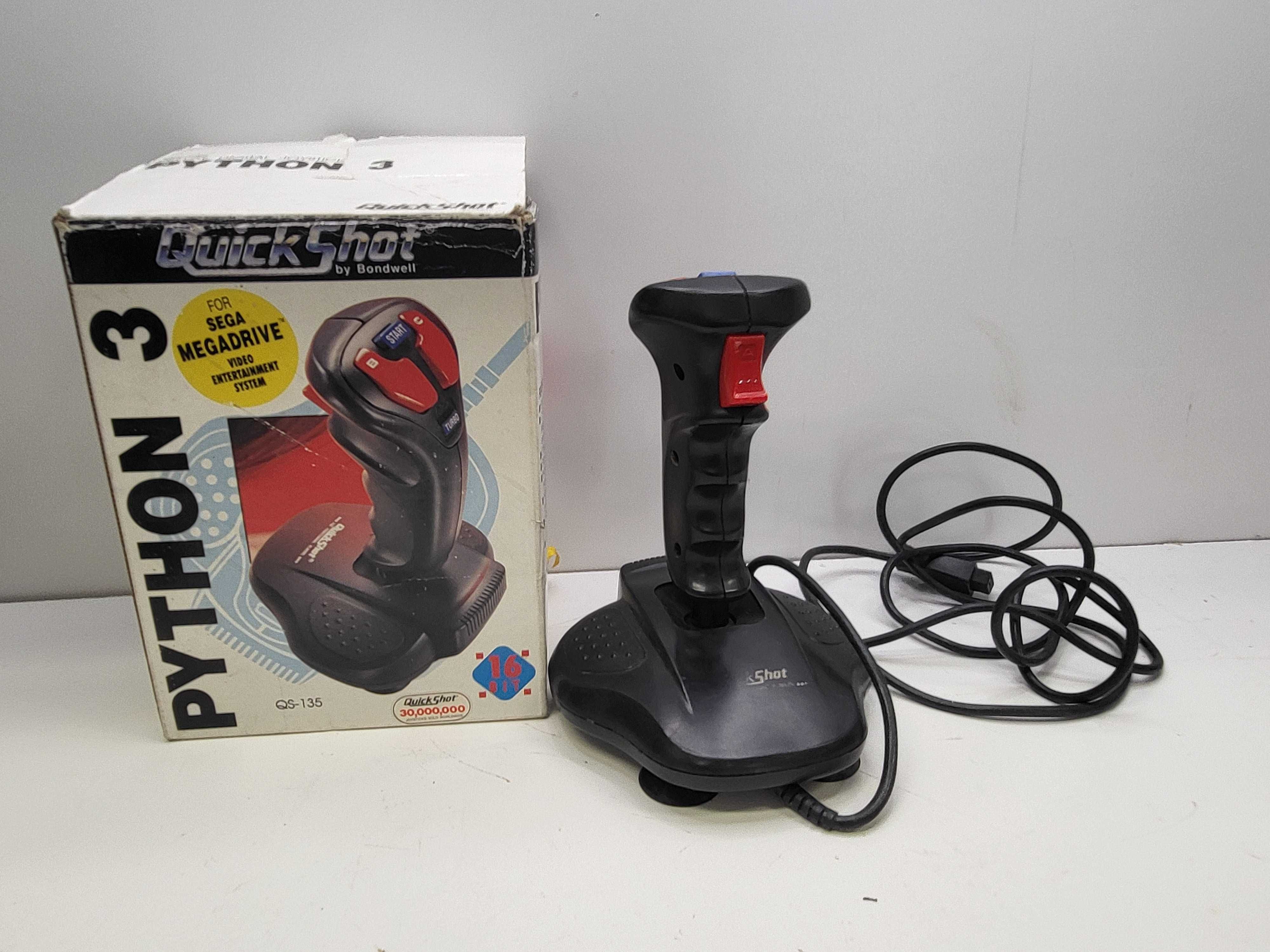 Joystick Quickshot Python 3 - Sega Megadrive