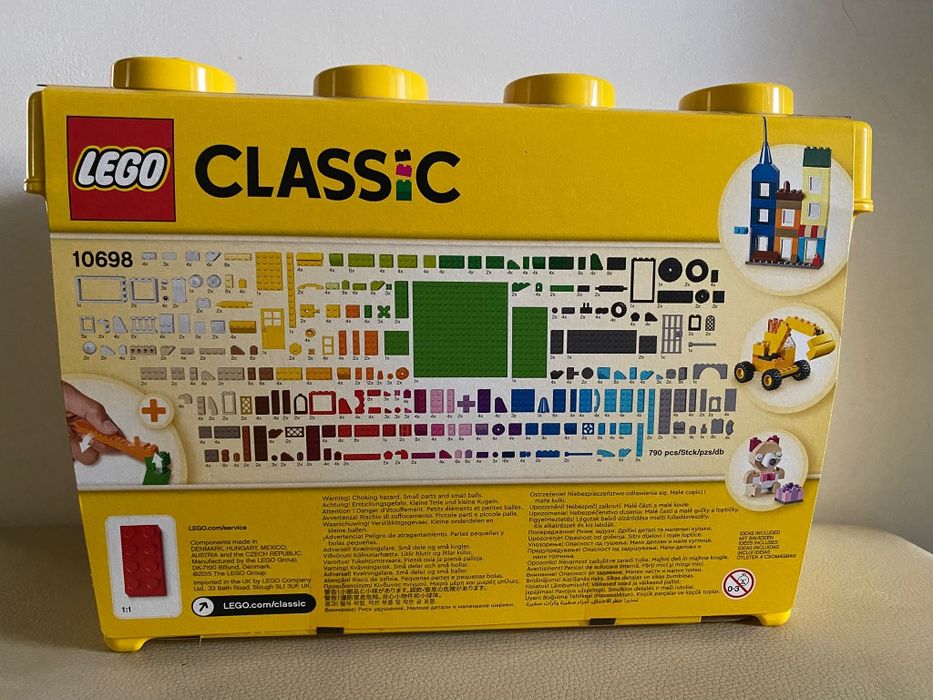 LEGO Classic Kreatywne klocki duże pudełko 10698