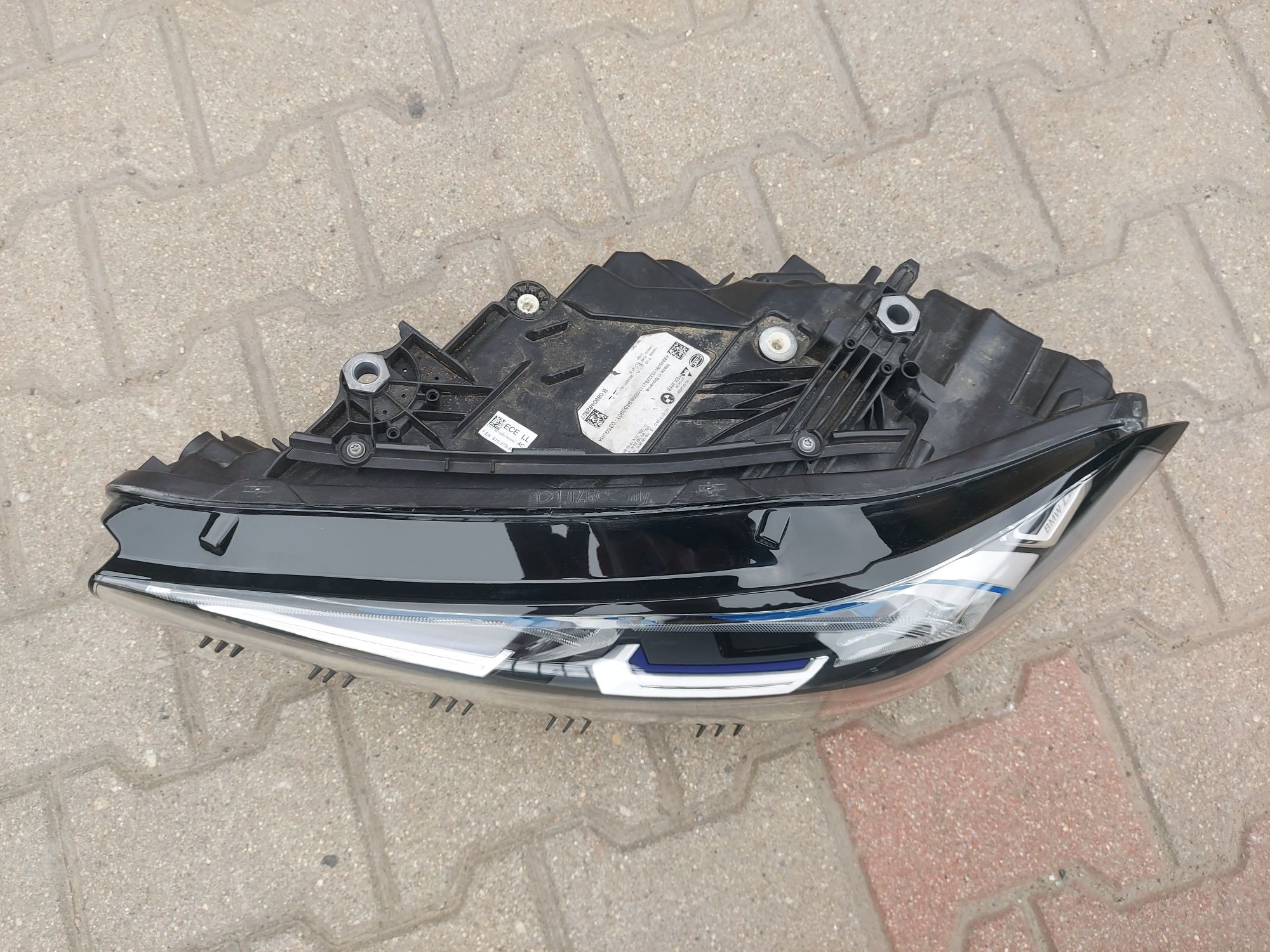 Lampa reflektor BMW G20 G21 LIFT LCI LED niebieska lewa EUROPA