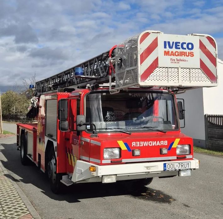 Iveco FF 150 E27  Straż pożarna drabina strażacka Iveco FF 150 E27 CNBOP