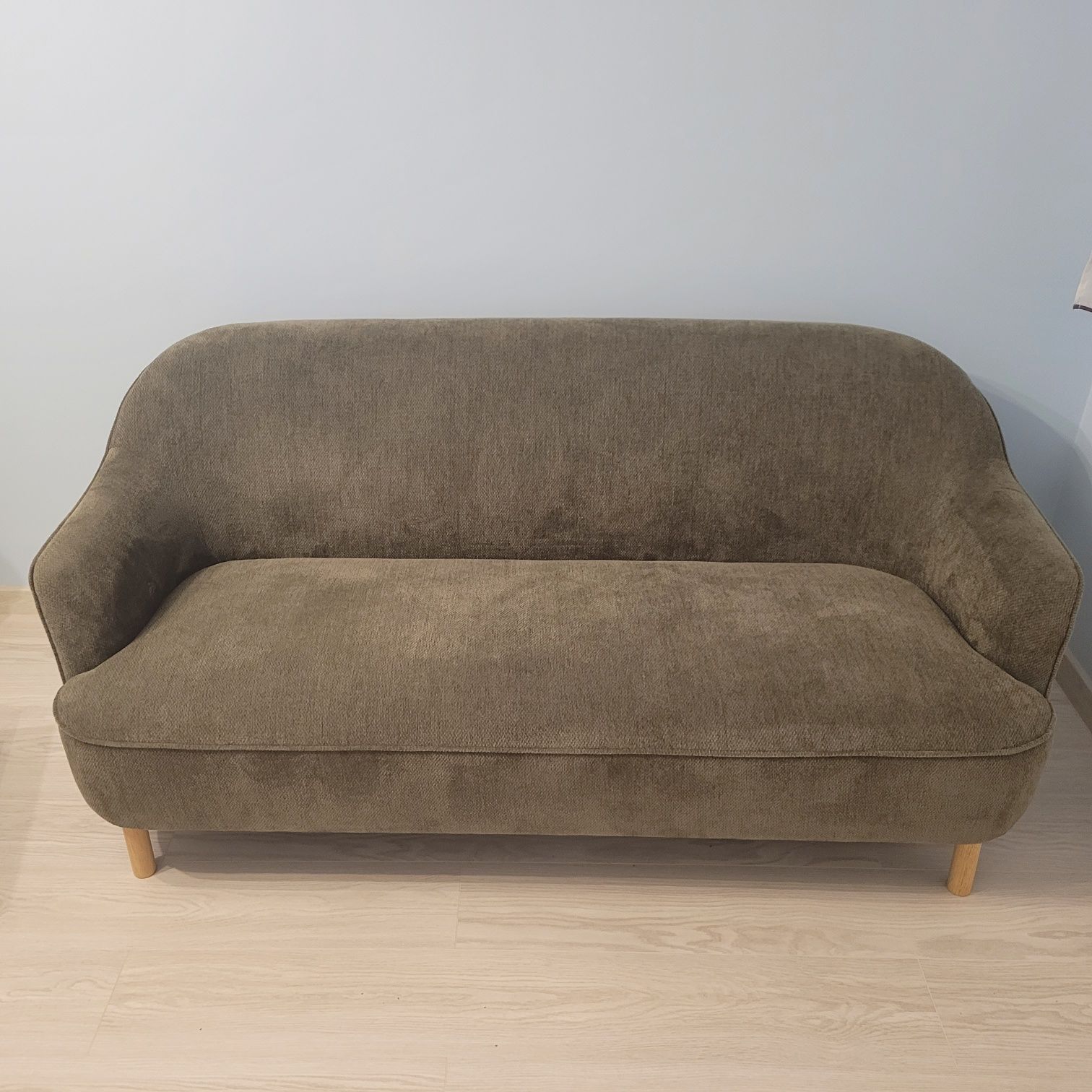 Sofa kanapa nowa, 2/3 miejscowa, kolor oliwka