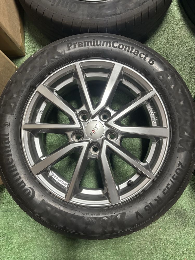 5x112 6J16 ET48 57,1 felgi aluminiowe VOLKSWAGEN AUDI SEAT SKODA