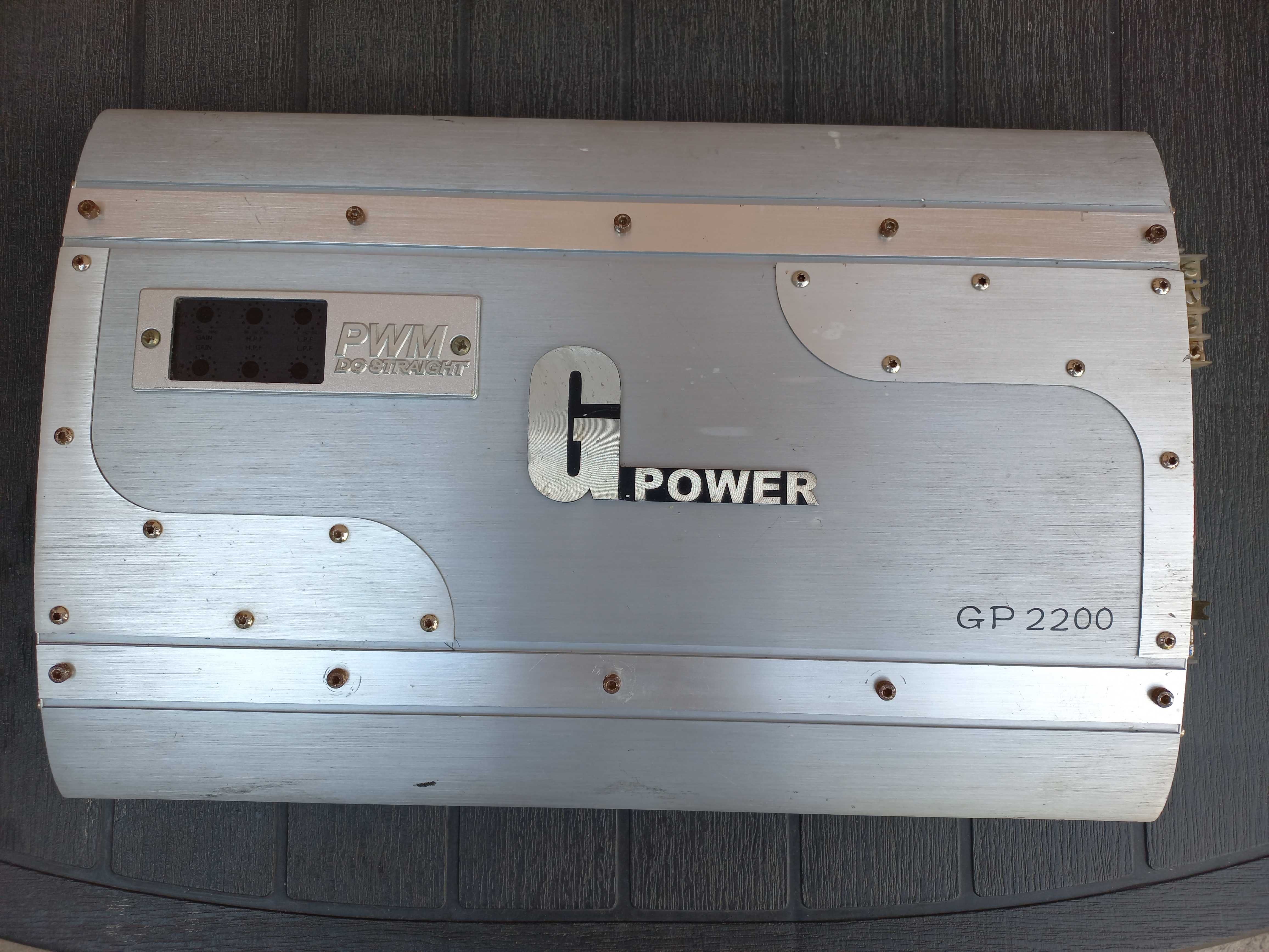 Усилитель автомобильный G.POWER GP 2200