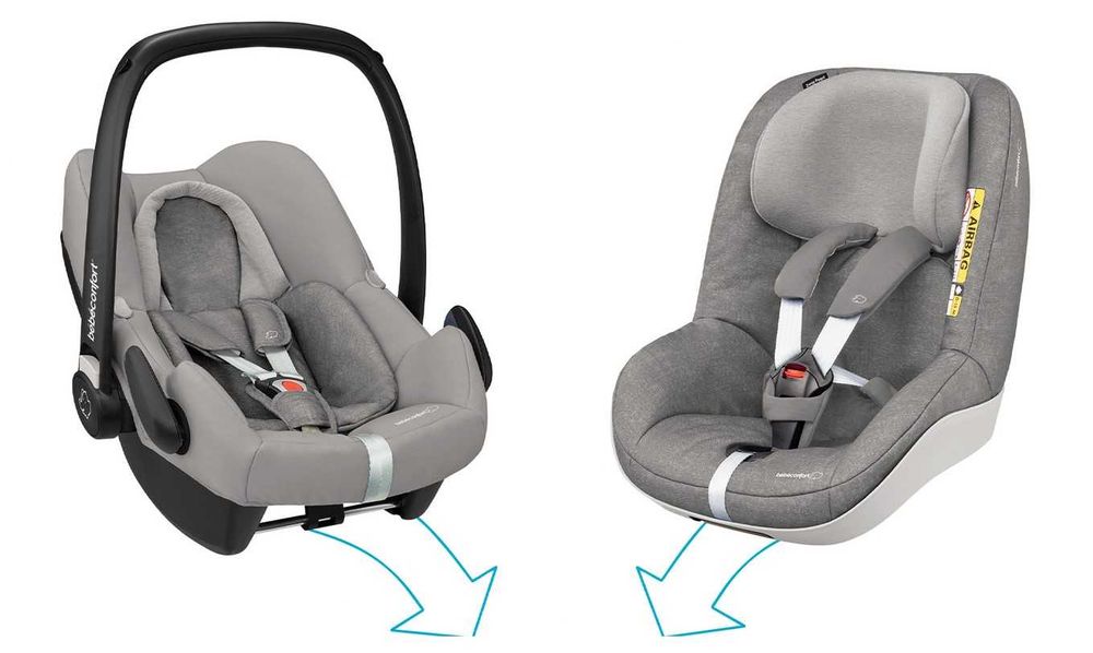 Cadeira Bebeconfort PEARL grupo 1 (9 aos 18kg) + Base Family FIX Black