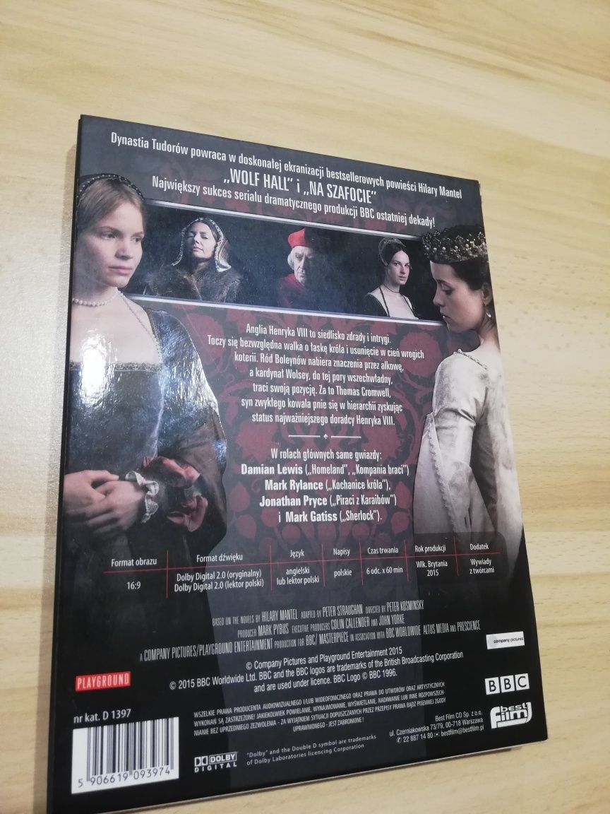 serial wolf hall DVD