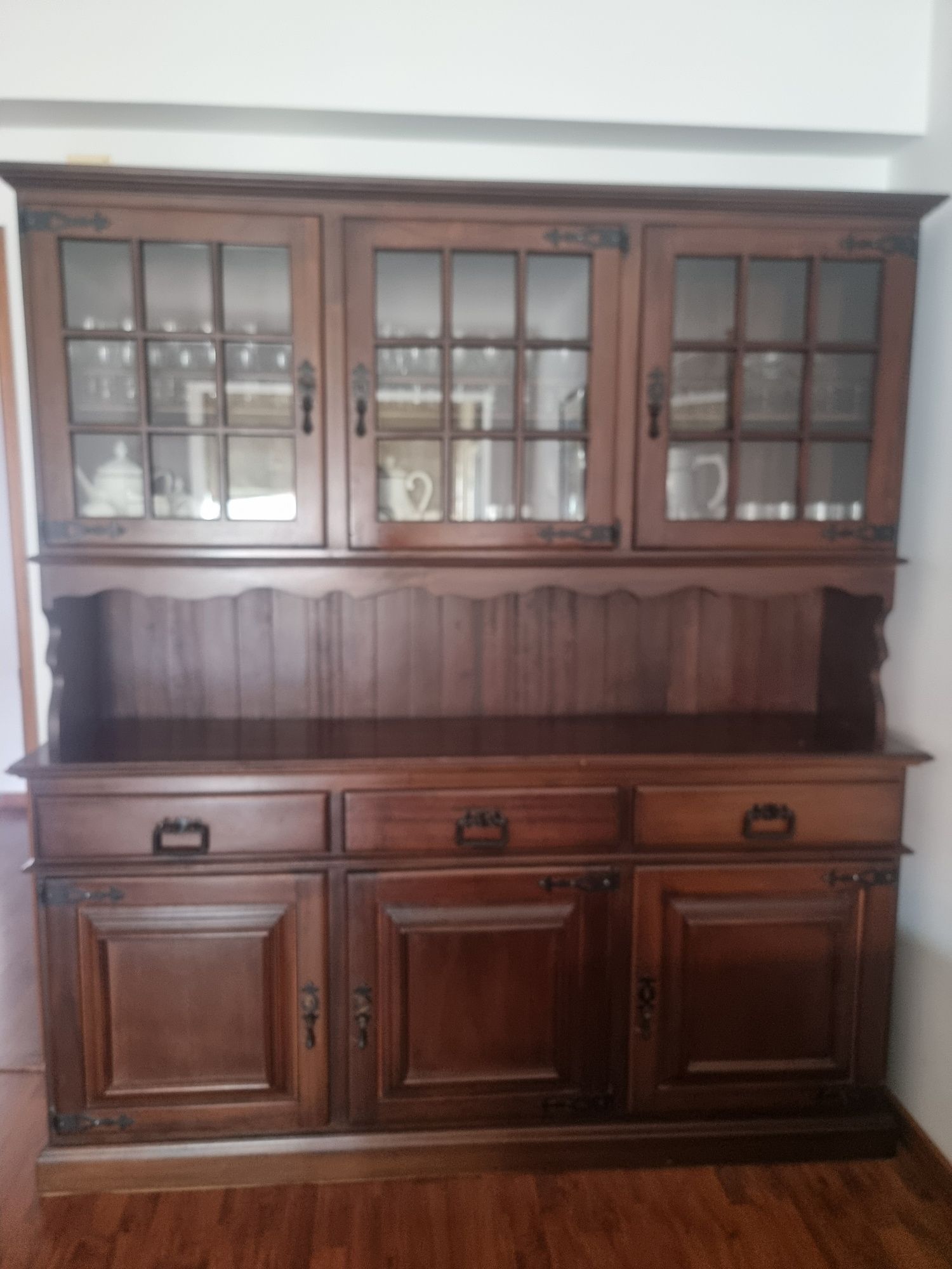 Mobília de sala completa em mogno